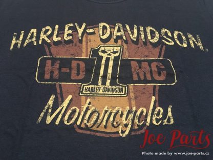 Harley Davidson pánské triko Black Label T-Shirt, #1 Skull Speedshop